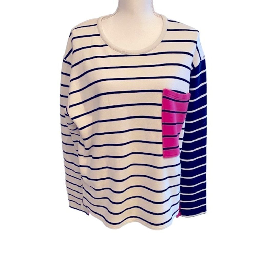 Grey Jason Wu Front Pocket Colorblock Sweatshirt … - image 4